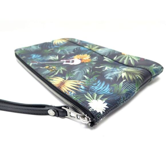 ZADIG & VOLTAIRE Jungle Leather Clutch Handbag ~Bag ~Excellent ~Guitar - Picture 9 of 16